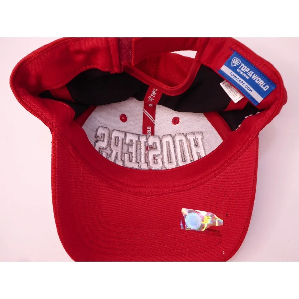 TOW University of Indiana Hoosiers Red Adjustable Hat Cap